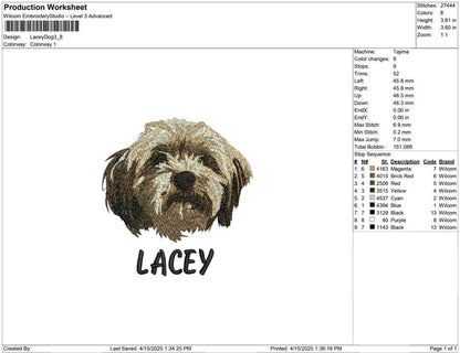 Lacey Dog