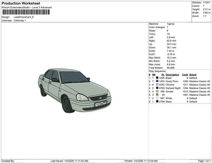 Lada Priora Car