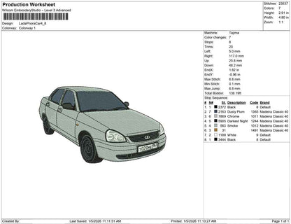 Lada Priora Car
