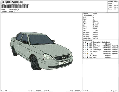 Lada Priora Car
