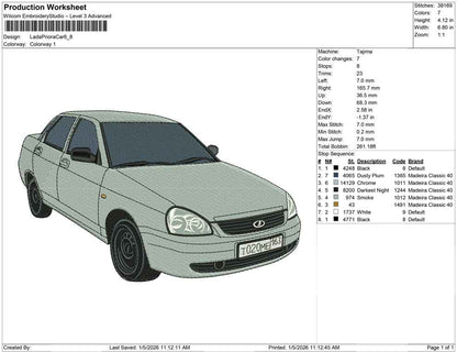 Lada Priora Car