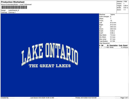Lake Ontario