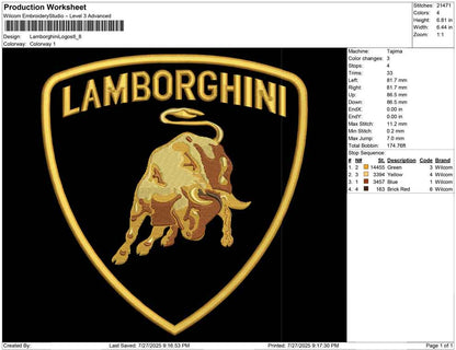 Lamborghini Logos