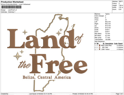 Land free