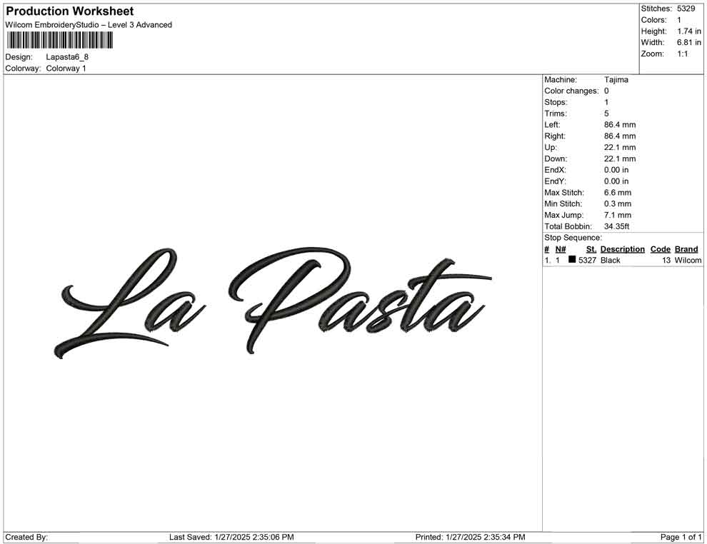 Lapasta