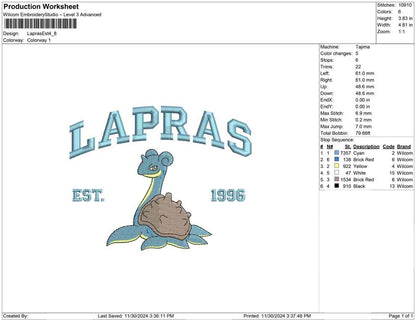 Lapras Est