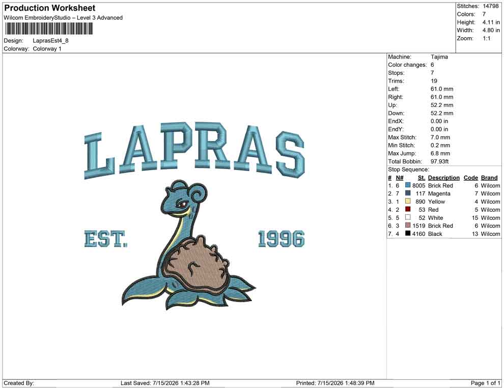 Lapras Est