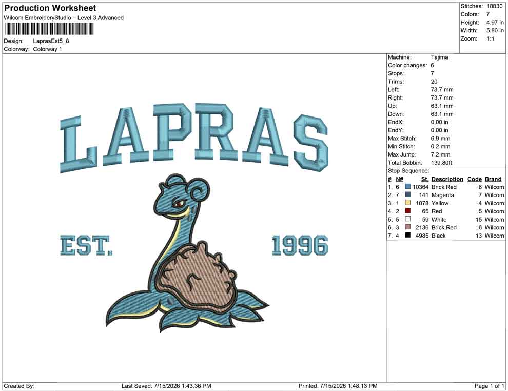 Lapras Est