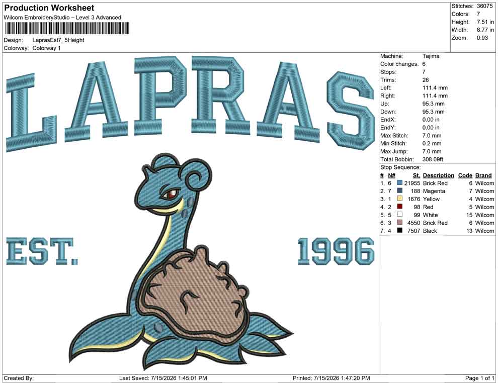 Lapras Est