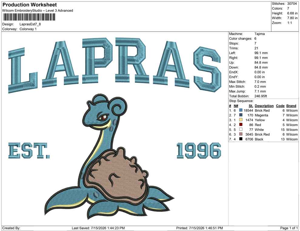 Lapras Est