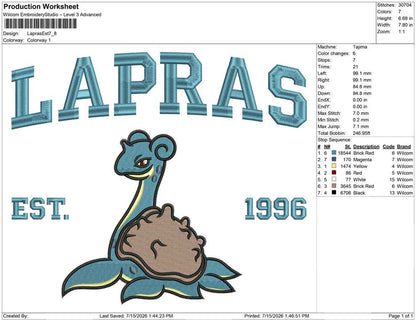 Lapras Est