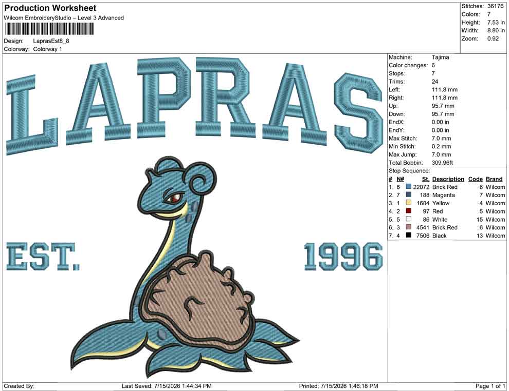 Lapras Est
