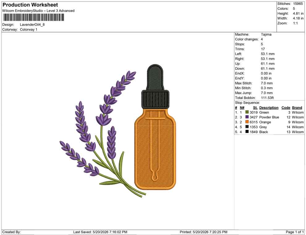 Lavender Oil