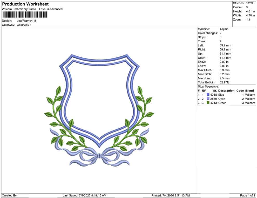 Leaf Frame