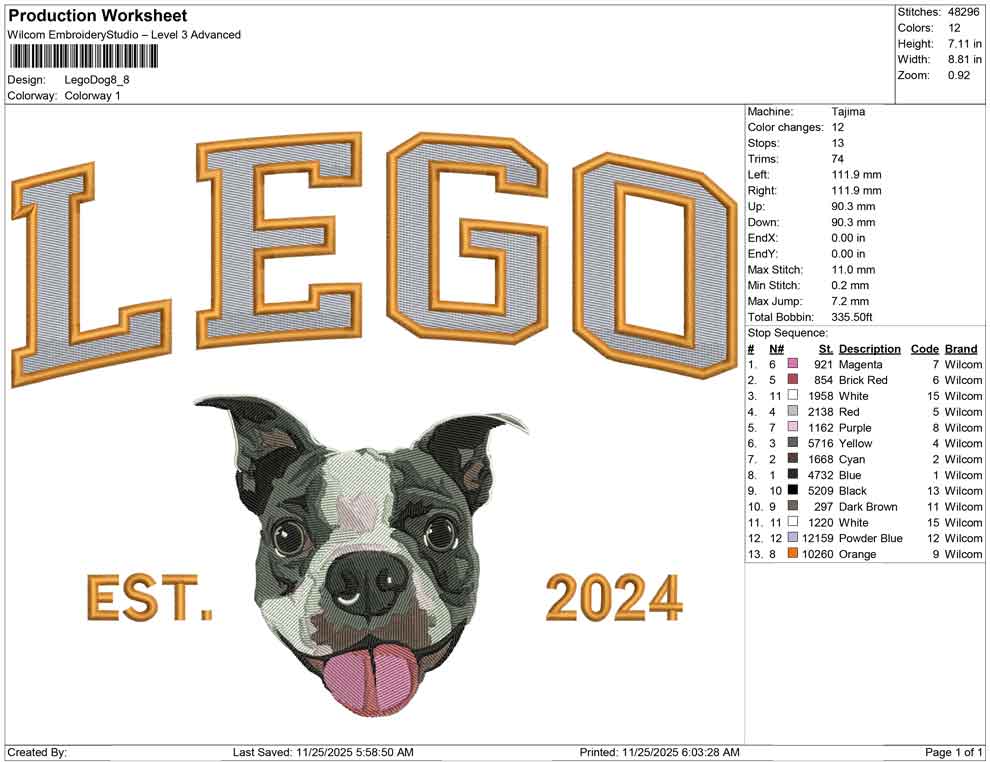 Lego Dog