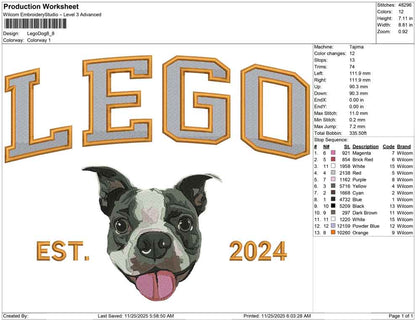 Lego Dog