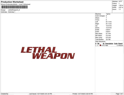 Lethal Weapon