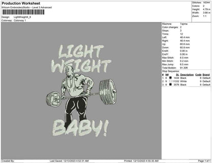 Light weight