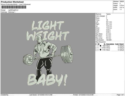 Light weight
