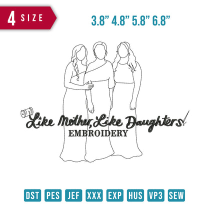 Like Mother Embroidery B