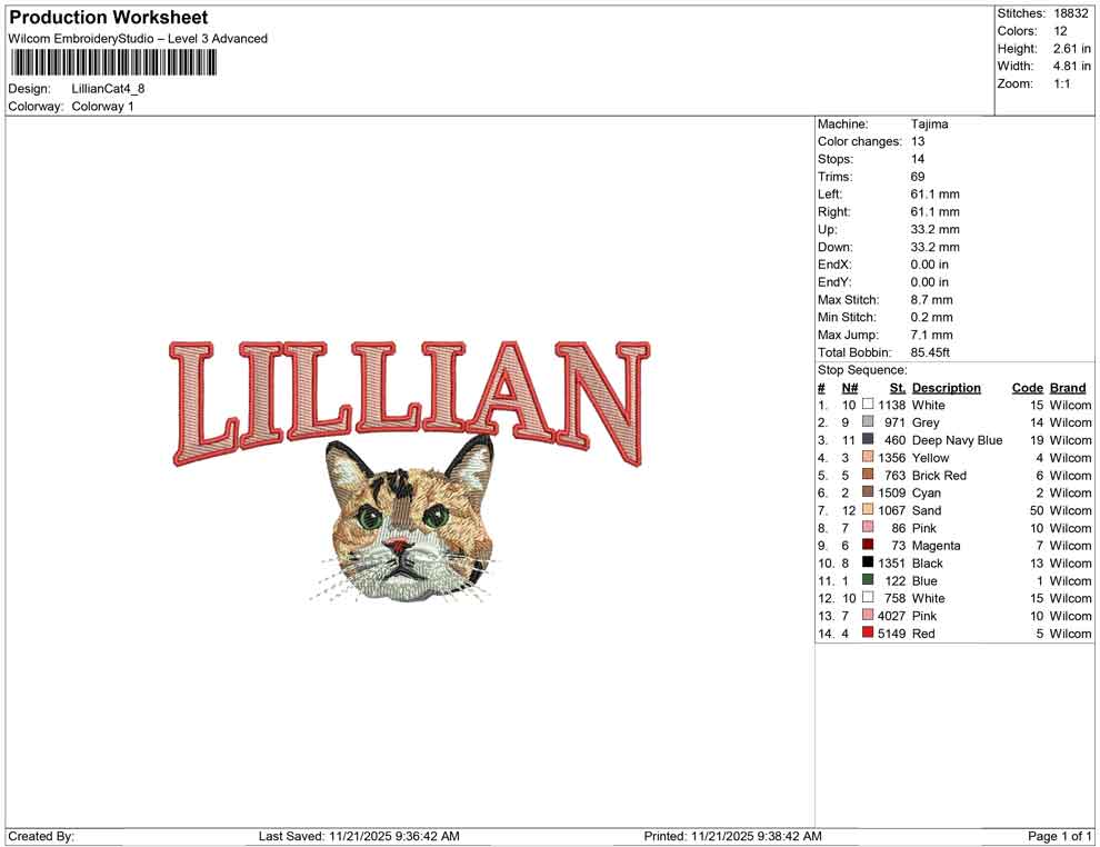 Lillian Cat