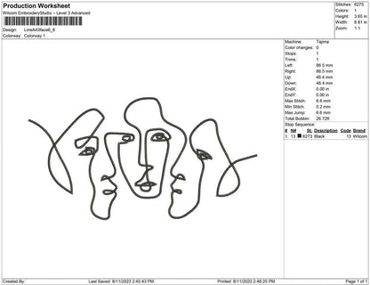 Line Art 2 face Old