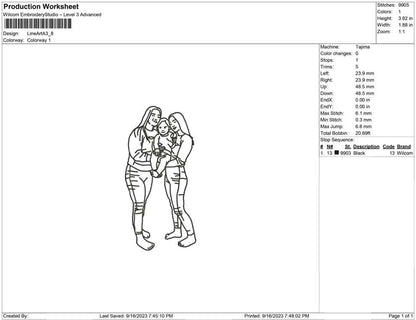 Line Art A