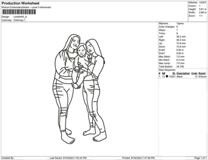 Line Art A