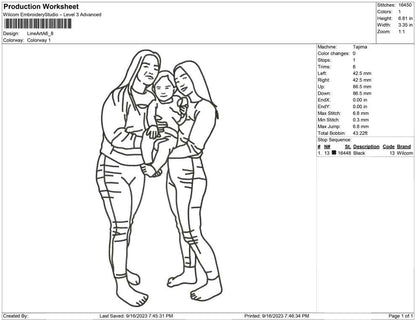 Line Art A