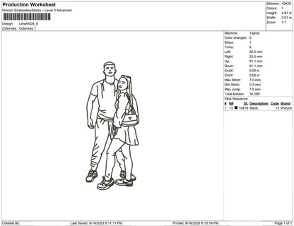 Line Art D