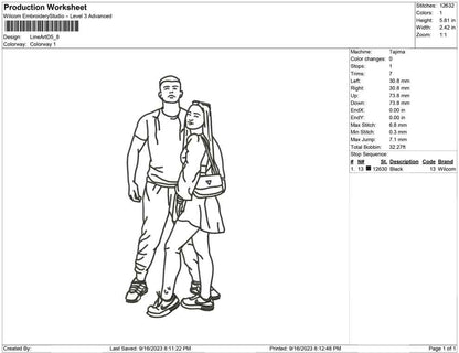 Line Art D