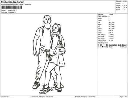 Line Art D