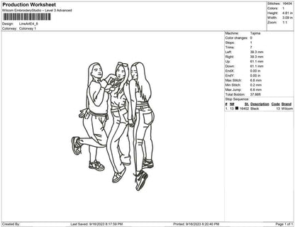 Line Art E
