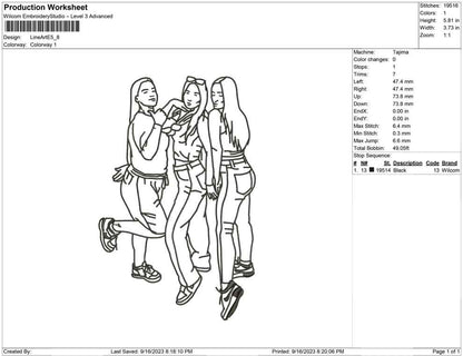 Line Art E