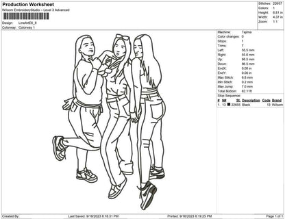 Line Art E