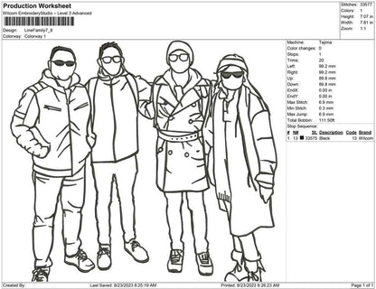 Line Family