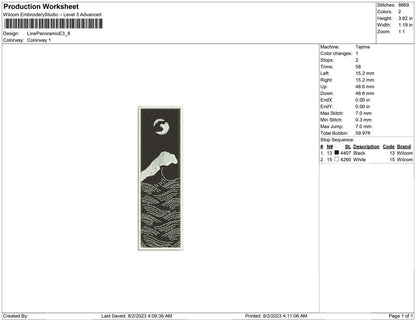 Line Art Panoramic E