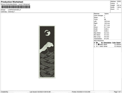 Line Art Panoramic E