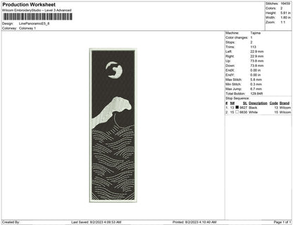 Line Art Panoramic E