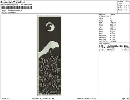 Line Art Panoramic E
