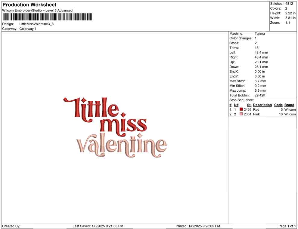 Little Miss Valentine