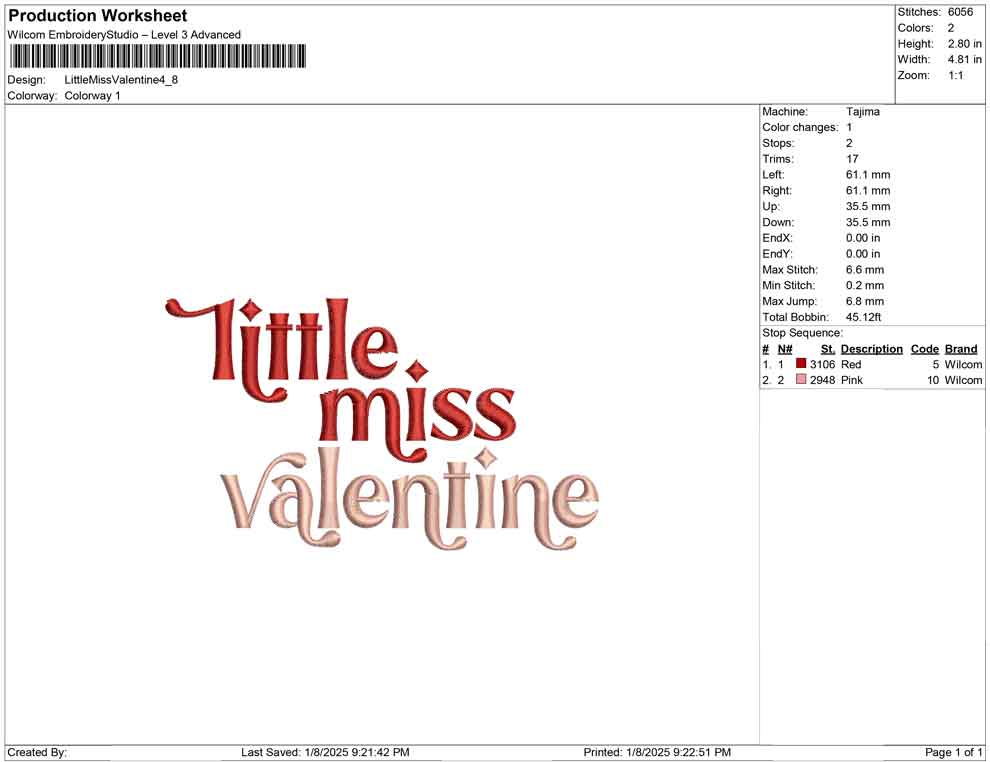 Little Miss Valentine