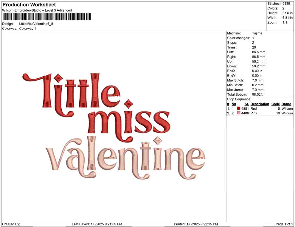 Little Miss Valentine