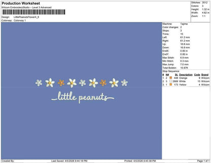 Little Peanuts Flower