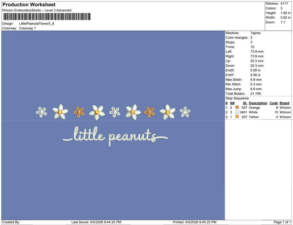 Little Peanuts Flower