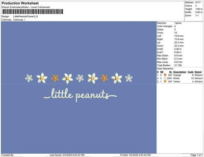 Little Peanuts Flower