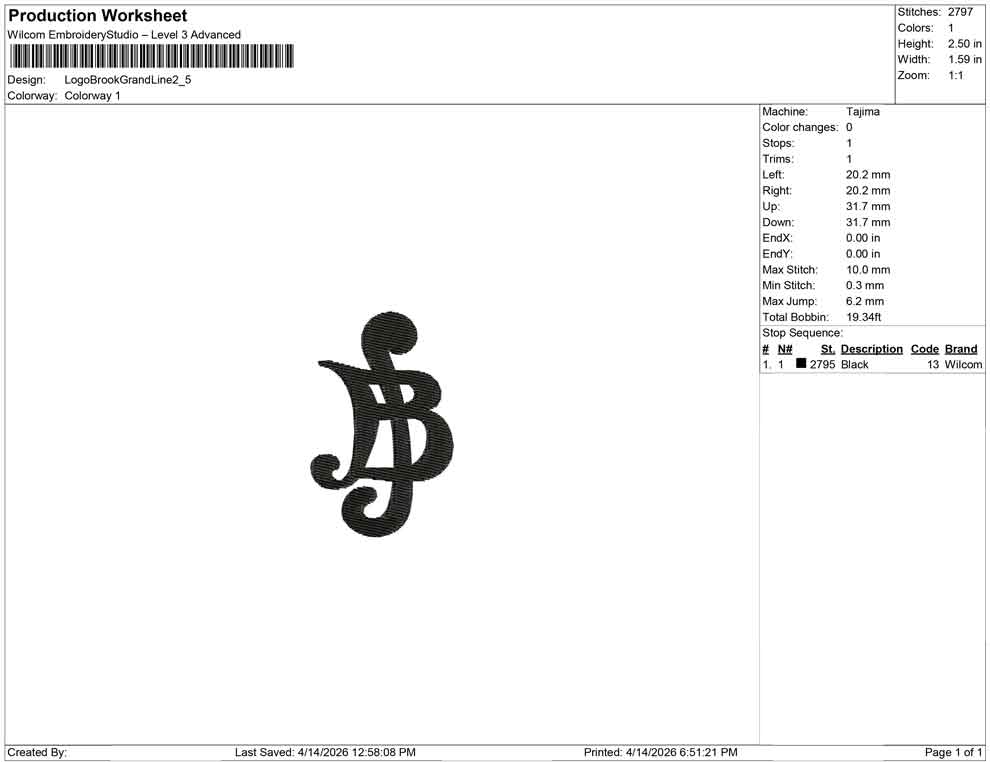 Logo Brook Grand Line