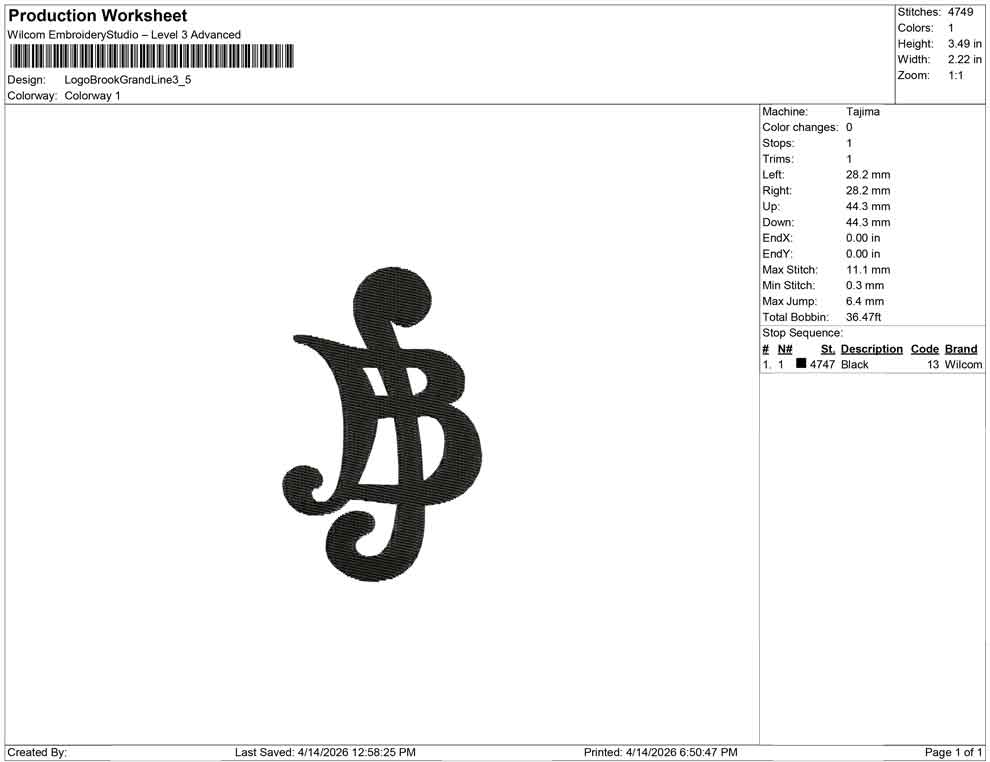 Logo Brook Grand Line