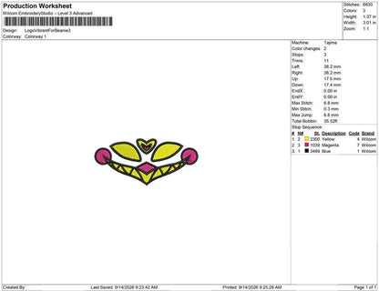 Logo Vibrant For Beanie