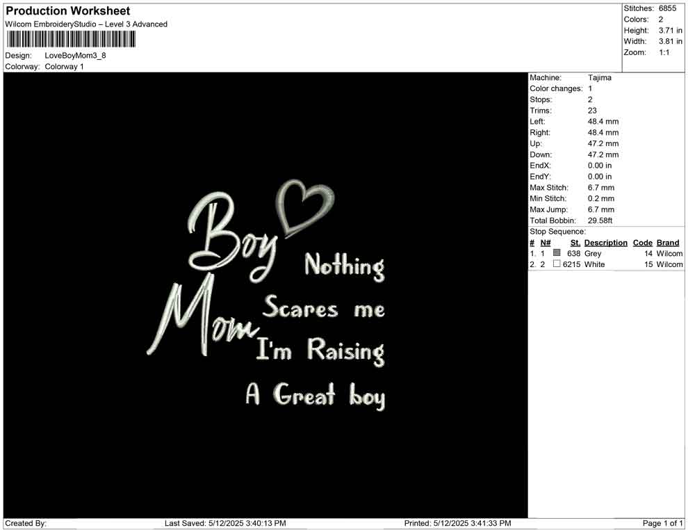 Love Boy Mom